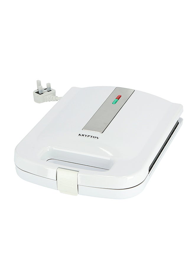 Krypton Grill Maker With Handle & Locking System 1400 W KNGM6158 - WhiteKitchen AppliancesKrypton Grill Maker With Handle & Locking System SANDWICH PRESS & GRILL - cook delicious toasted sandwiches or use as an open flat grill for perfectly prepared meat,